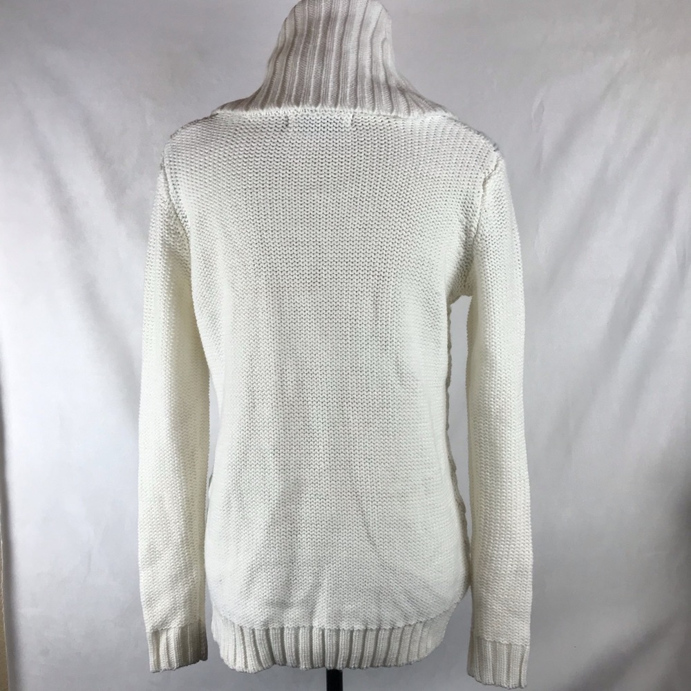 Forever 21 | Cowl Neck Sweater Ivory Small - Picture 3 of 8